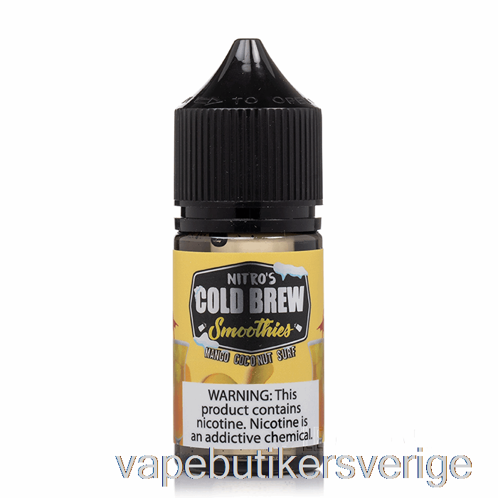 Vape Sverige Mango Kokos - Nitros Cold Brew Salter - 30ml 45mg